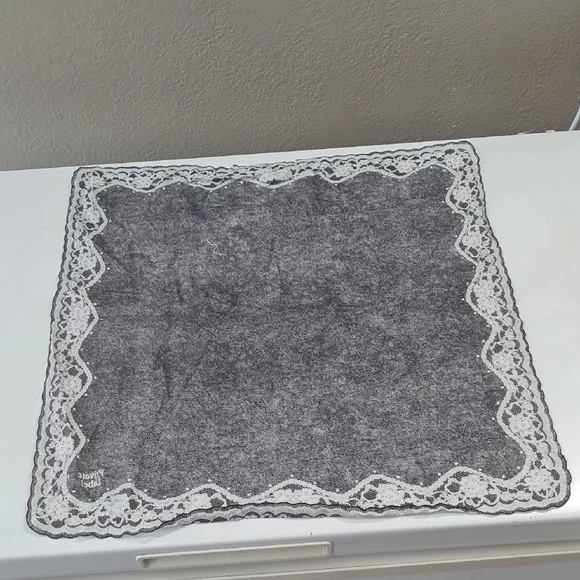 3for$15-Elegant Gray Handkerchief - Picture 8 of 8